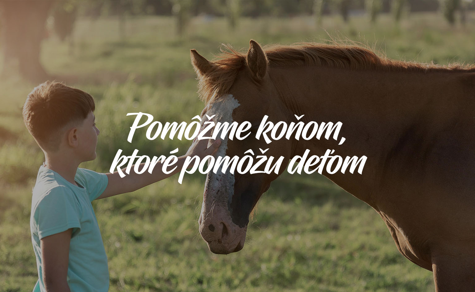 Vybudujme spolu krásne miesto na pomoc deťom