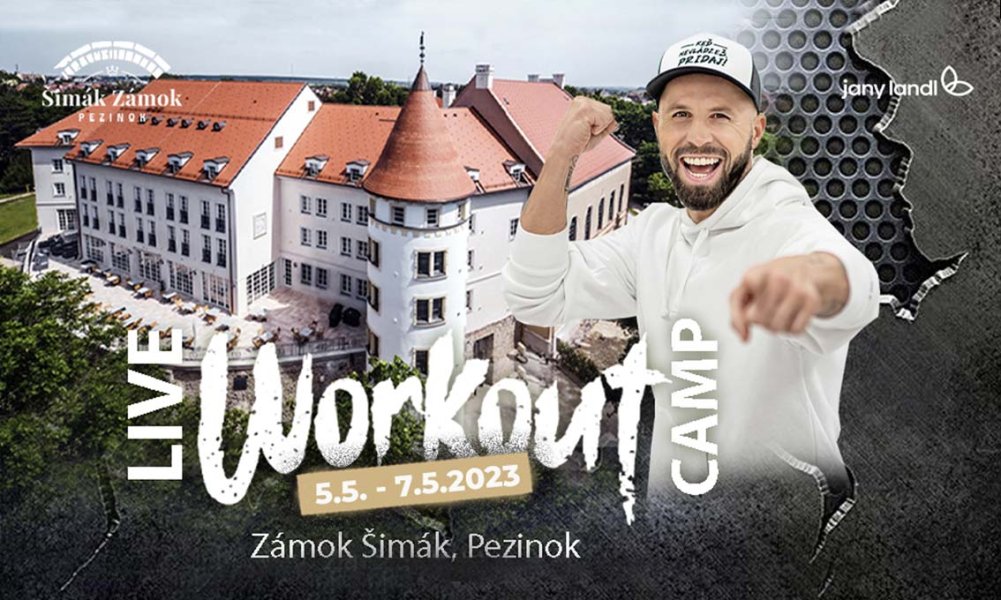 Májový LIVE Workout Camp na Zámku Šimák